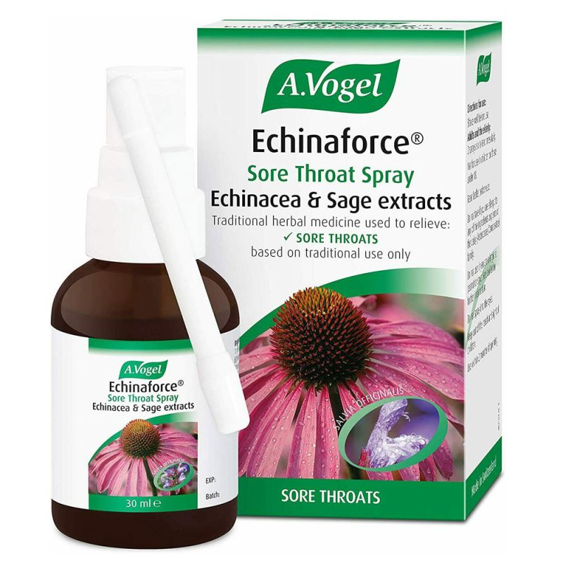 A.Vogel Echinaforce Sore Throat Spray with Echinacea & Sage Extracts 30ml