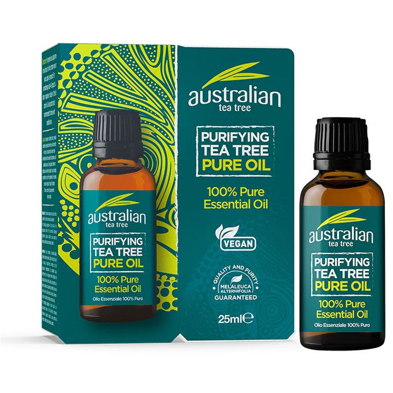 Optima Australian Tea Tree Oil 25ml-100% Pure Essential Antiseptic Tea Tree Oil