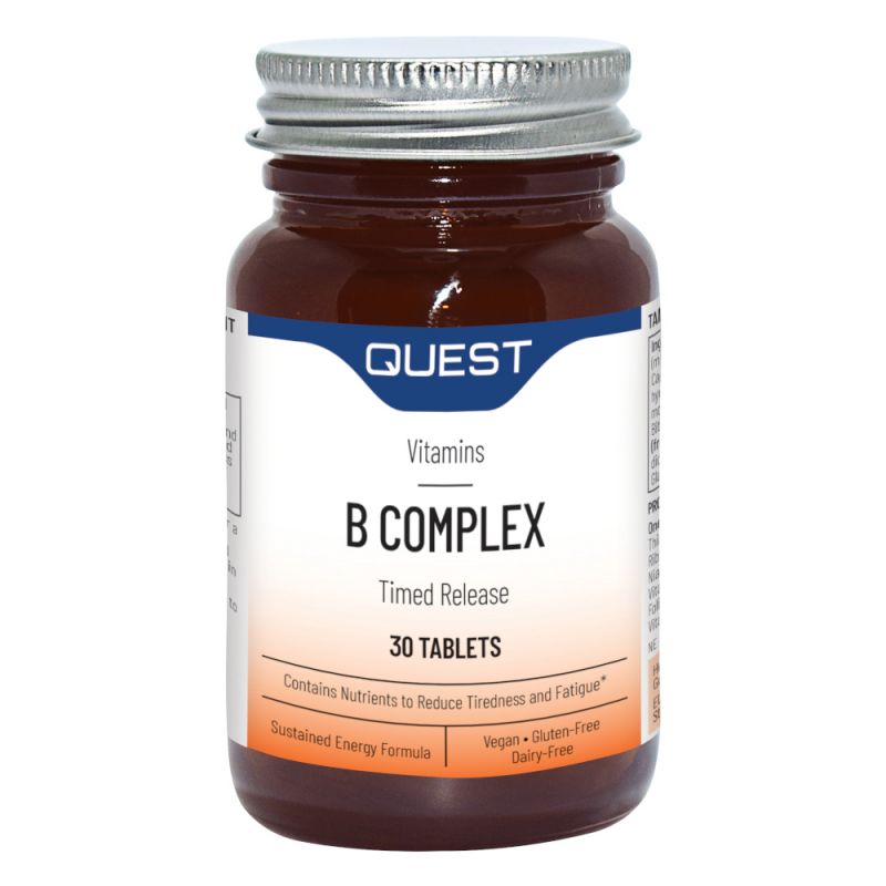 Quest B Complex Timed Release 30 Tablets 