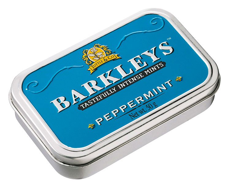 Barkleys Tastefully Intense Mints Peppermint 50g