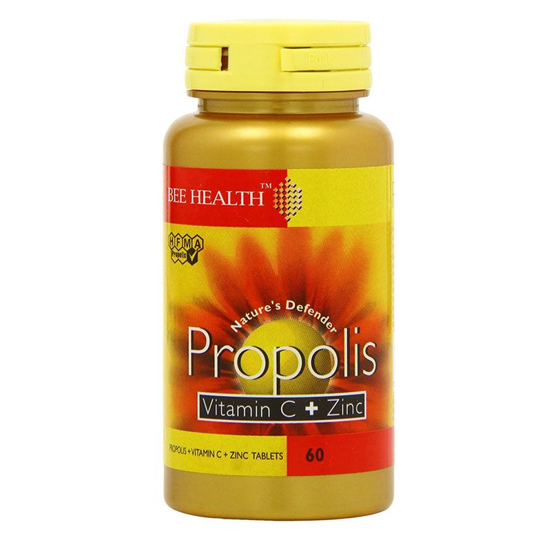 Bee Health Propolis Vitamin C & Zinc 60 Tablets