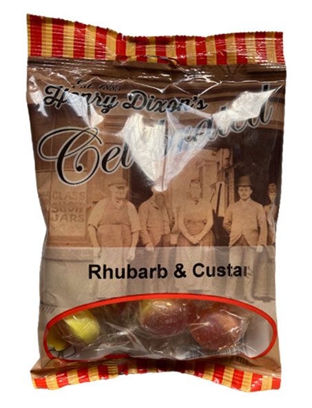 Henry Dixon Celebrated Rhubarb & Custard Sweets 120g