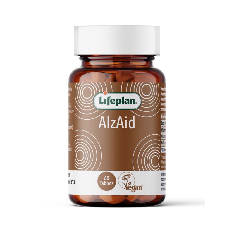 Lifeplan AlzAid Vitamin B6, 9 & 12 Complex 60 Tablets