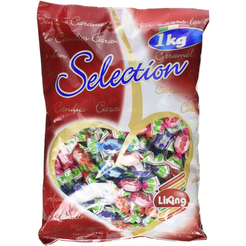 liking italian sweets wildberry fruits filled candies 1kg bulk 