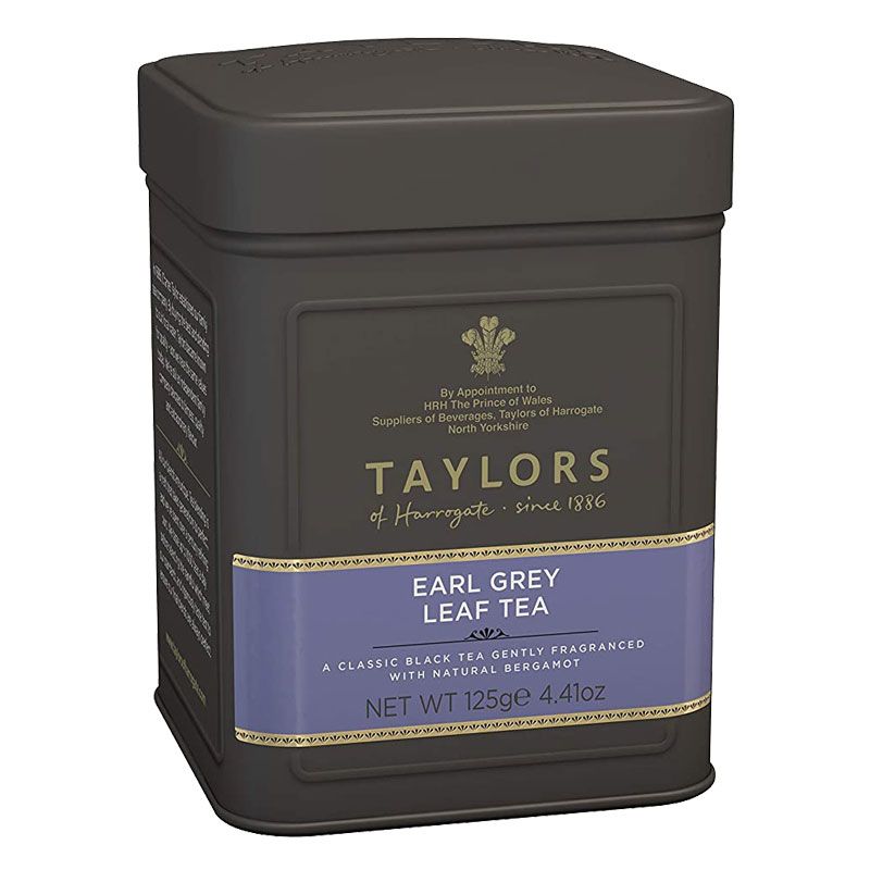 Taylors of Harrogate Earl Grey Leaf Tea 125g Caddy
