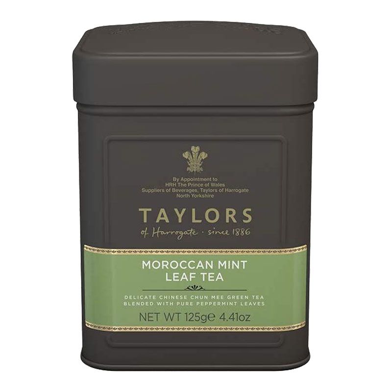 Taylors of Harrogate Moroccan Mint Green Leaf Tea 125g Caddy