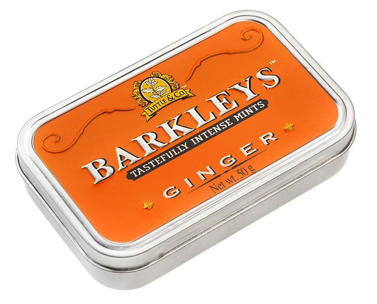 Barkleys Tastefully Intense Mints Ginger 50g