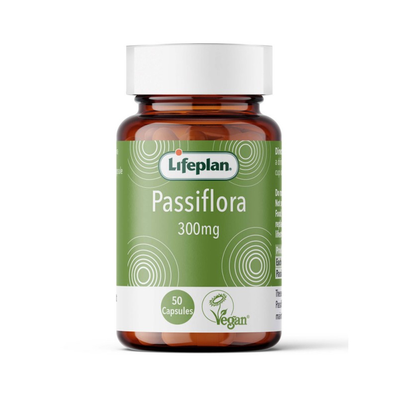 Lifeplan Passiflora 300mg 50 Capsules Additiv