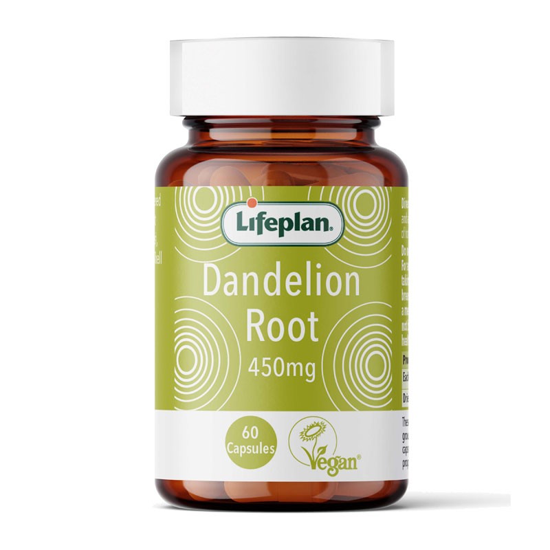 Lifeplan Dandelion Root 450mg 60 Capsules 