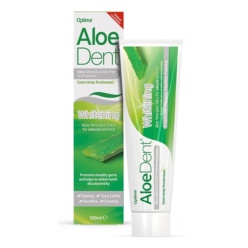 optima aloe dent aloe vera whitening toothpaste 100ml