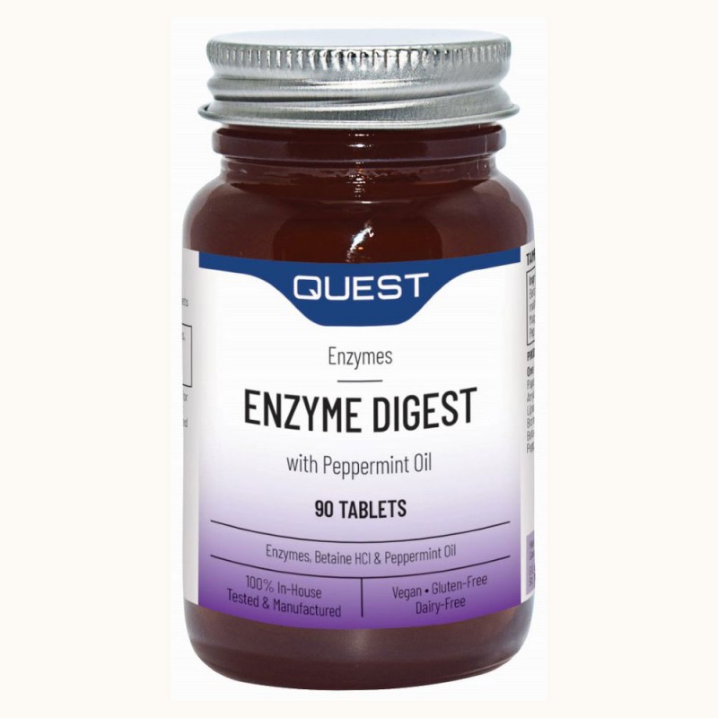 Quest Enzyme Digest Tablets with Betaine HCL 