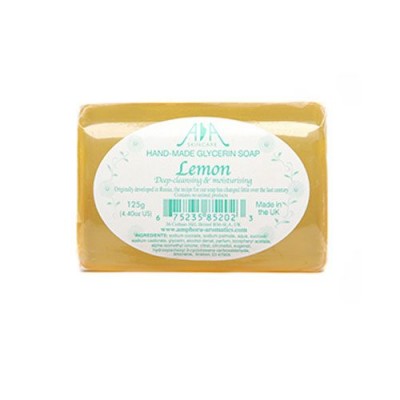 Amphora Aromatics AA Skincare Lemon Clear Glycerine Soap 125g 