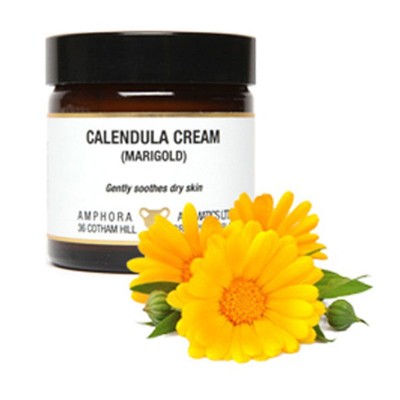 Amphora Aromatics Calendula (Marigold) Cream 60ml GENTLY SOOTHES DRY SKIN