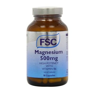 FSC Magnesium 500mg with Vitamin B6 90 Capsules