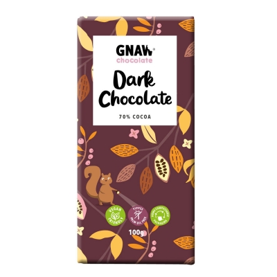 gnaw dark chocolate bar 100g