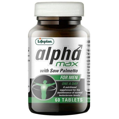 Lifeplan Alpha Max with Saw Palmetto for Men 