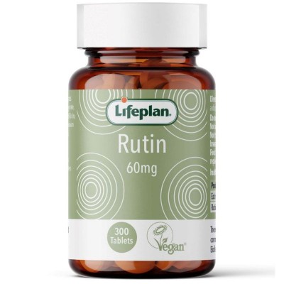 Lifeplan Rutin 60mg 300 Tablets - A Natural B
