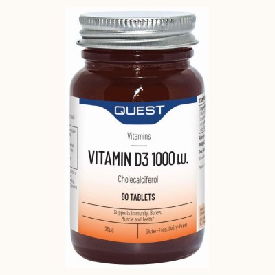 Quest Vitamin D3 1000iu Cholecalciferol 90 Ta