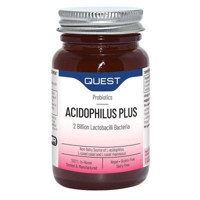 Quest Acidophilus Plus Probiotic 120 Capsules EXTRA VALUE PACK - 120 for the price of 90