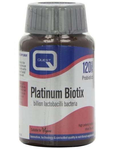 Quest Platinum Biotix Probiotic 120 Capsules