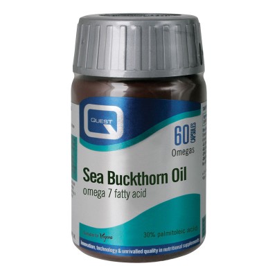 Quest Sea Buckthorn Oil Omega 7 - 60 Capsules