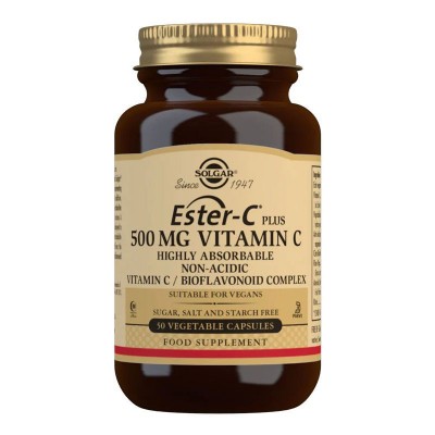 Solgar Ester-C Plus 500mg Vitamin C 50 Capsul
