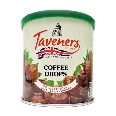 Taveners Coffee Drops 200g Tin