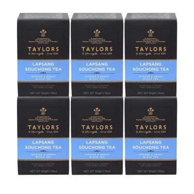 Taylors of Harrogate Lapsang Tea Bags 6 x 20 