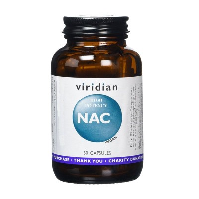 Viridian High Potency NAC 600mg 60 Capsules