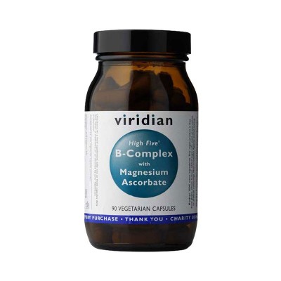 Viridian High Five B Complex with Magnesium Ascorbate 90 Capsules