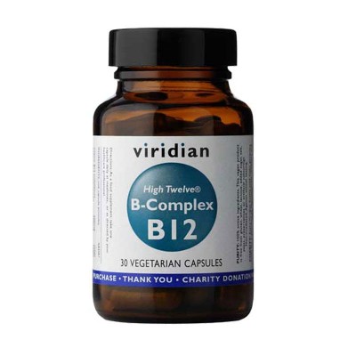 Viridian High Twelve B-Complex B12 - 30 Capsules