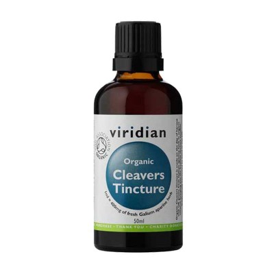Viridian Cleavers Tincture 50ml - 100% Organic
